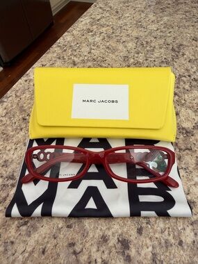 Marc by Marc Jacobs Red Eye Glasses